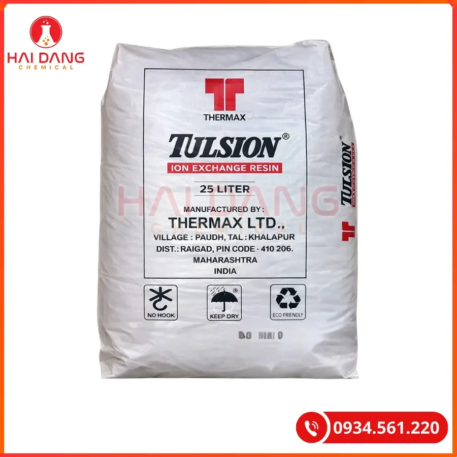Hạt Trao Đổi Ion Tulsion T52Na Ấn Độ Làm Mềm Nước | Giá Tốt Tại Kho Hải Phòng