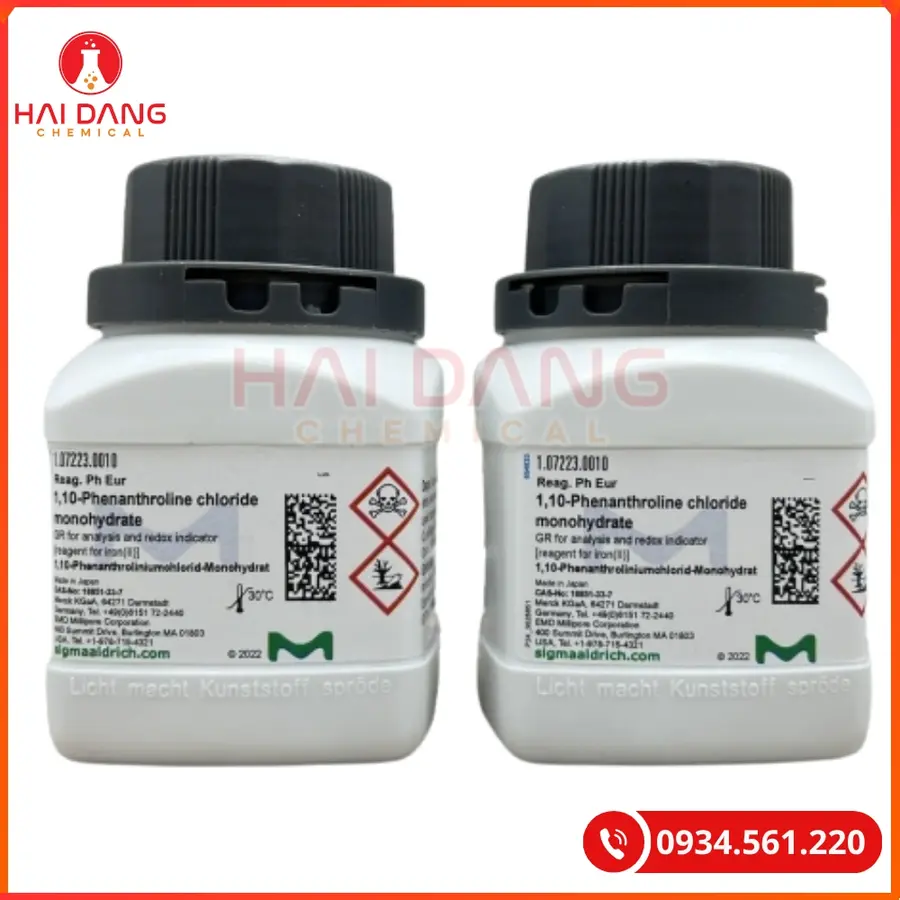 1,10-Phenanthroline Chloride Monohydrate Merck Hóa Chất Phân Tích | Giá Tốt Tại Kho Hải Phòng