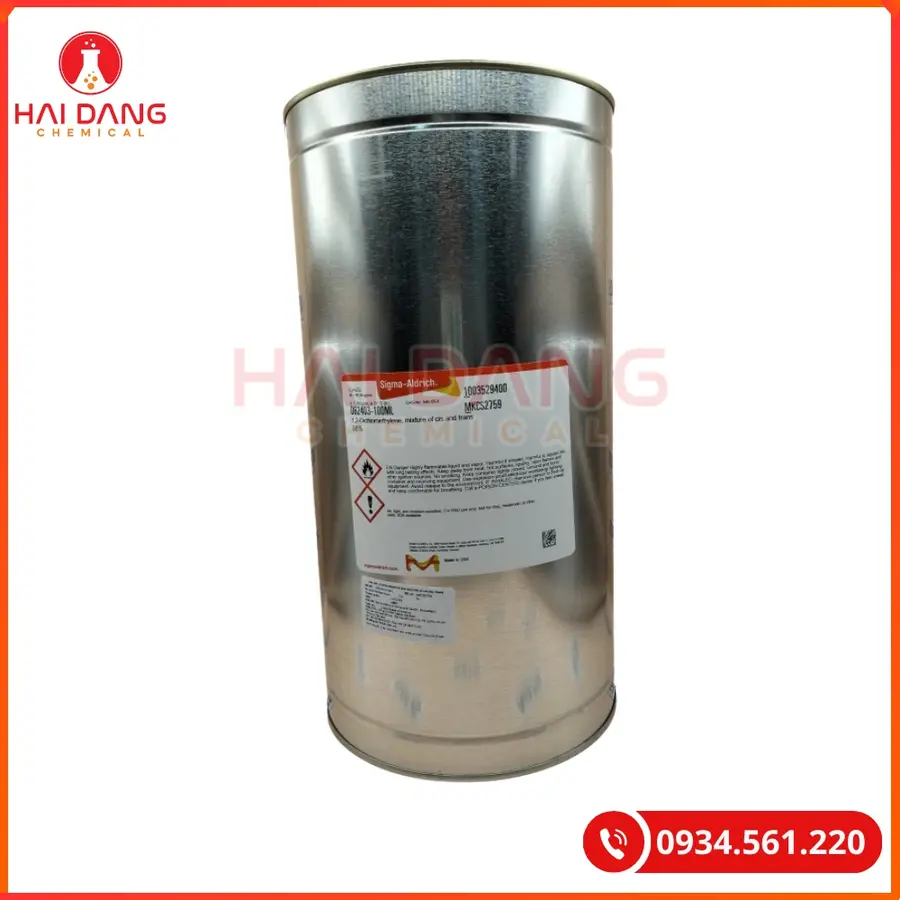 1,2-Dichloroethylene 98% Sigma Hóa Chất Thí Nghiệm | Giá Tốt Tại Kho Hải Phòng