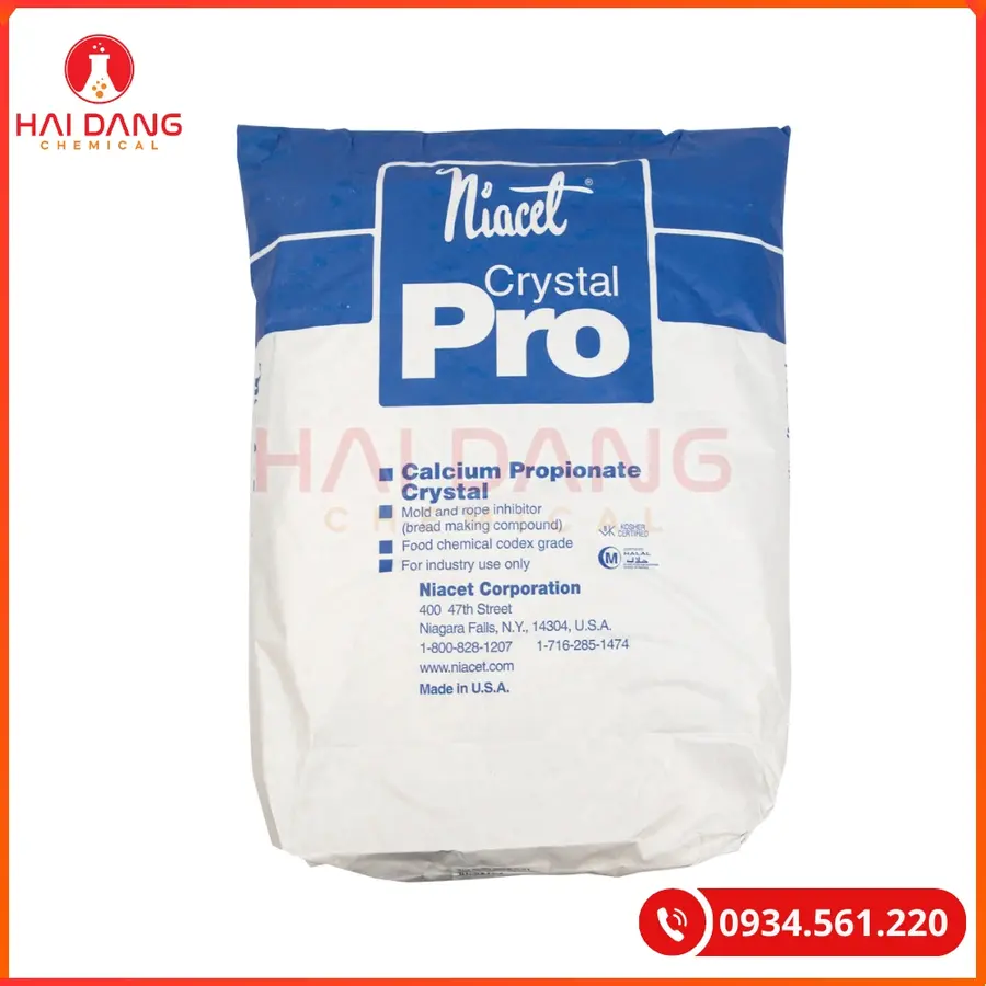 Calcium Propionate Trung Quốc Chống Mốc Thực Phẩm | Giá Tốt Tại Kho Hải Phòng