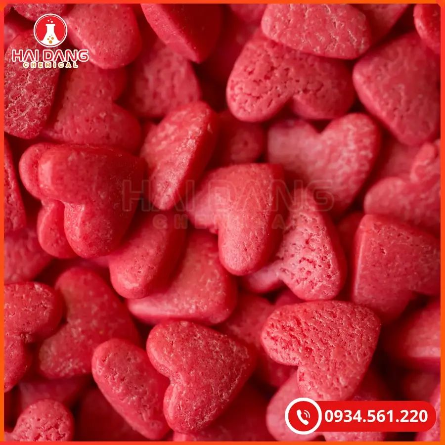 Erythrosine Red Ấn Độ Tạo Màu Đỏ Hồng Thực Phẩm | Giá Tốt Tại Kho Hải Phòng