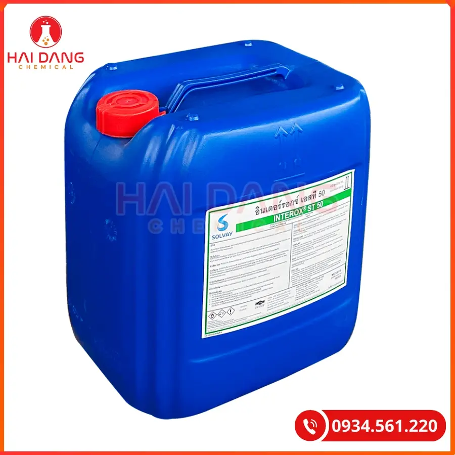 Oxy Già Hydrogen Peroxide H2O2 Thái Lan Xử Lý Nước Hiệu Quả | Giá Tốt Tại Kho Hải Phòng