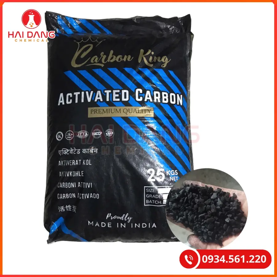 Than Hoạt Tính CK1000 Ấn Độ Lọc Nước | Giá Tốt Tại Kho Hải Phòng