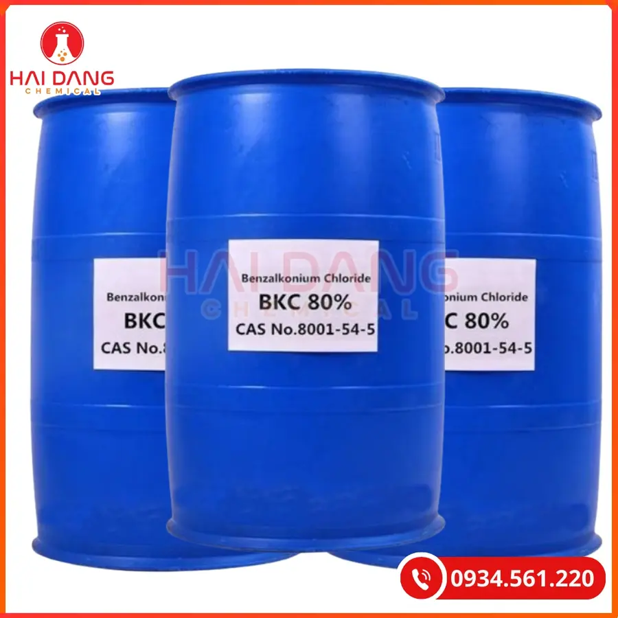 Benzalkonium Chloride BKC Trung Quốc Sát Khuẩn Thủy Sản | Giá Tốt Tại Kho Hải Phòng