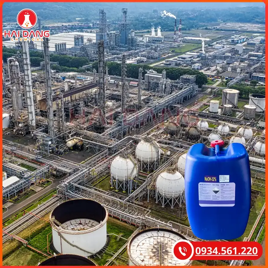 Xút Lỏng NaOH 32% Việt Nam Xử Lý Nước Hiệu Quả | Giá Tốt Tại Kho Hải Phòng
