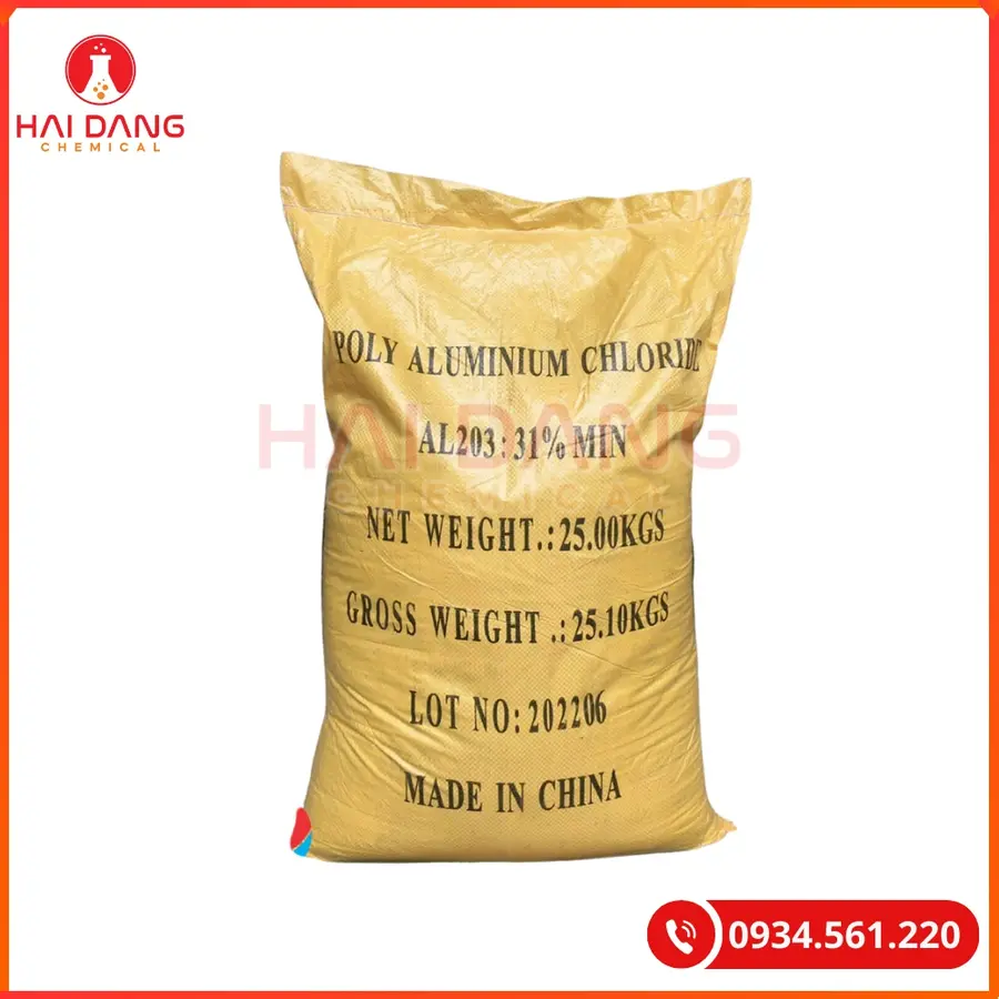 PAC Polyaluminium Chloride Trung Quốc Xử Lý Nước Hiệu Quả Cao | Giá Tốt Tại Kho Hải Phòng