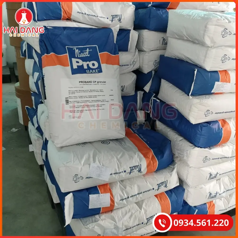 Calcium Propionate Mỹ Chống Mốc Thực Phẩm | Giá Tốt Tại Kho Hải Phòng
