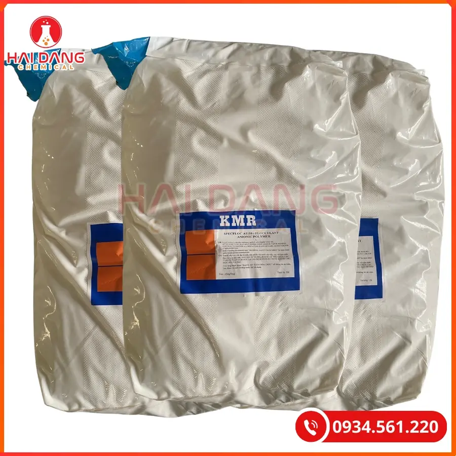 Polymer A1110 Tạo Bông Trợ Lắng Hiệu Quả Cao | Giá Tốt Tại Kho Hải Phòng