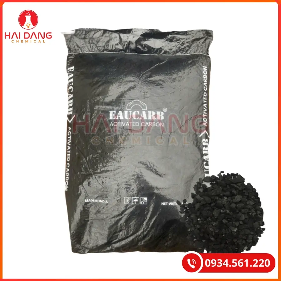 Than Hoạt Tính Eaucarb Ấn Độ Lọc Nước Công Nghiệp | Giá Tốt Tại Kho Hải Phòng