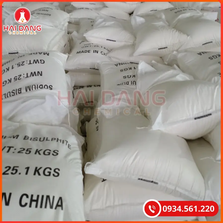 Sodium Bisulfite NaHSO₃ Trung Quốc Khử Clo Nước | Giá Tốt Tại Kho Hải Phòng
