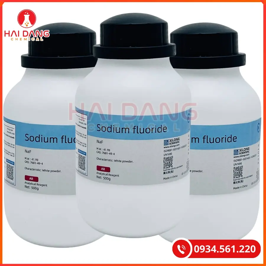 Sodium Fluoride Xilong Trung Quốc Hóa Chất Phân Tích | Giá Tốt Tại Kho Hải Phòng