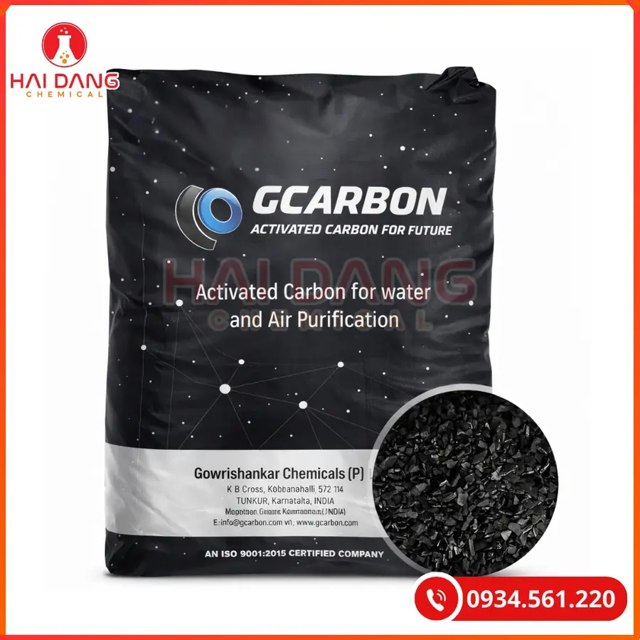 Than Hoạt Tính Gcarbon Ấn Độ Lọc Nước | Giá Tốt Tại Kho Hải Phòng