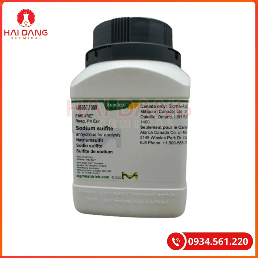 Sodium Sulfite Anhydrous Merck Hóa Chất Thí Nghiệm | Giá Tốt Tại Kho Hải Phòng