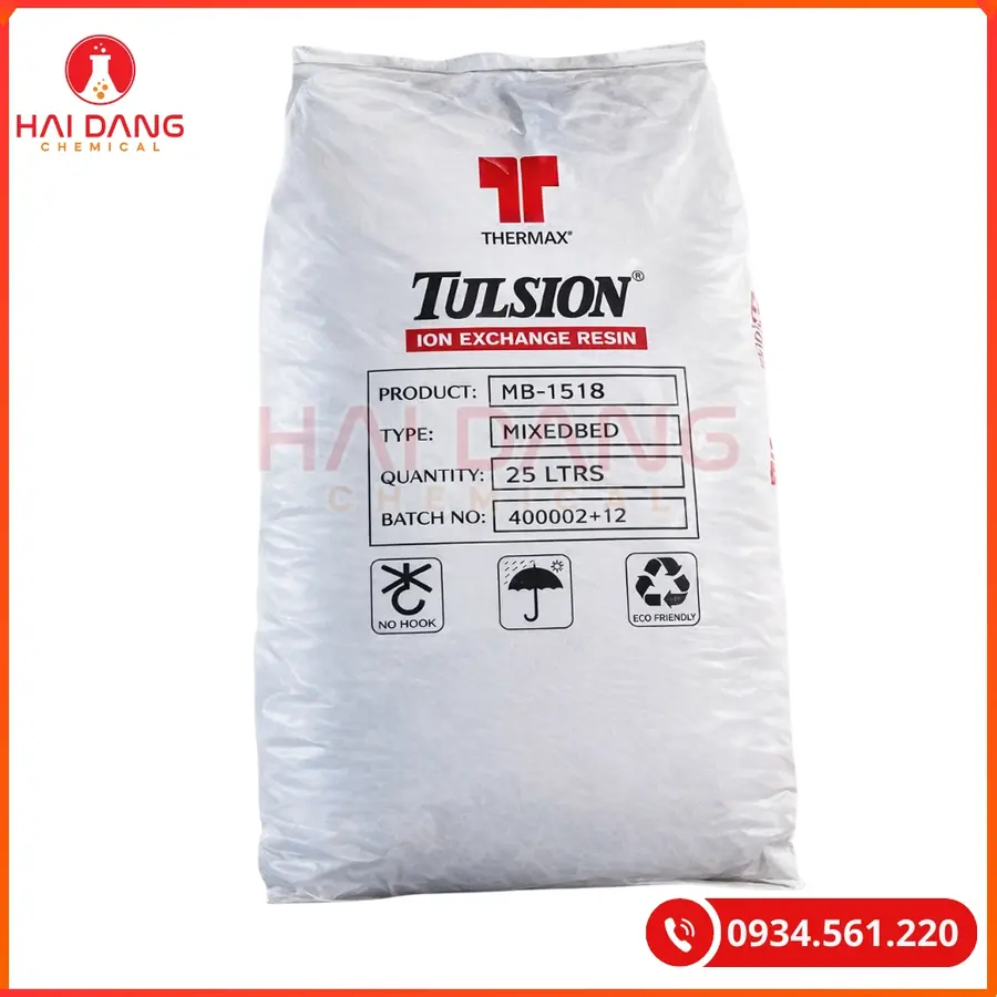 Hạt Trao Đổi Ion Tulsion Mixbed MB 1518 Ấn Độ | Giá Tốt Tại Kho Hải Phòng
