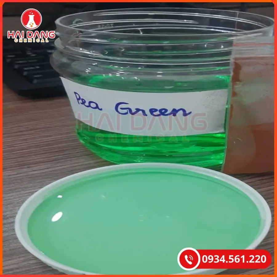 Màu Pea Green Ấn Độ Tạo Màu Xanh Lá Thực Phẩm | Giá Tốt Tại Kho Hải Phòng