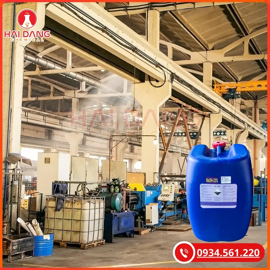 Xút Lỏng NaOH 32% Việt Nam Xử Lý Nước Hiệu Quả | Giá Tốt Tại Kho Hải Phòng