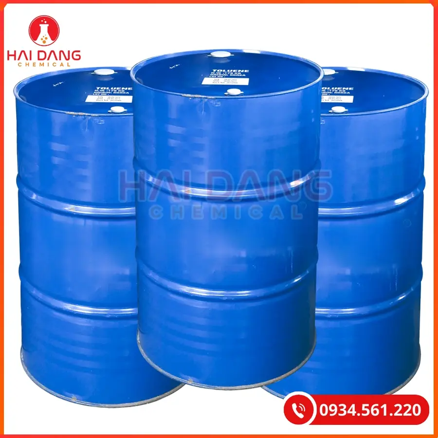 Toluene C7H8 Hàn Quốc Dung Môi Công Nghiệp Chất Lượng Cao | Giá Tốt Tại Kho Hải Phòng