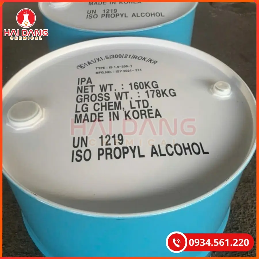 Iso Propyl Alcohol IPA Hàn Quốc Tẩy Rửa Điện Tử Hiệu Quả | Giá Tốt Tại Kho Hải Phòng