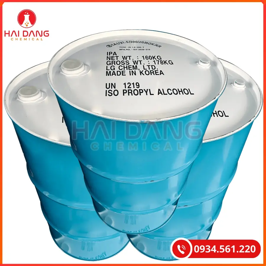 Iso Propyl Alcohol IPA Hàn Quốc Tẩy Rửa Điện Tử Hiệu Quả | Giá Tốt Tại Kho Hải Phòng