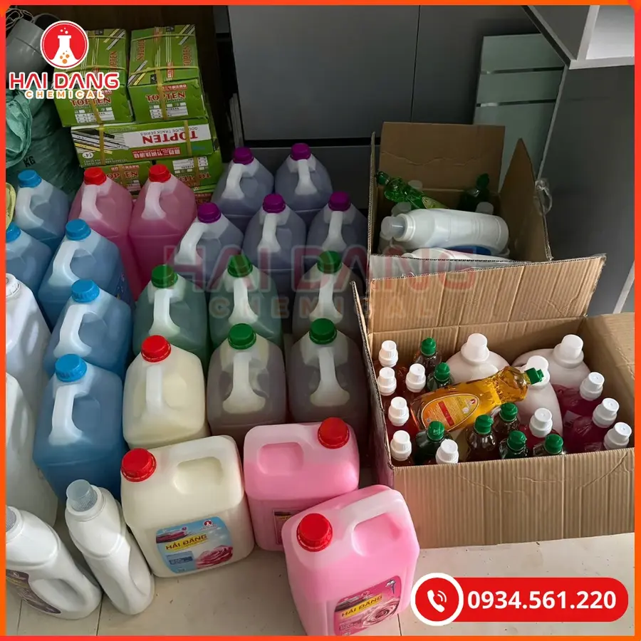 Nước Rửa Chén Hải Đăng Hương Gừng Chanh Việt Nam Sạch Dầu Mỡ | Giá Tốt Tại Kho Hải Phòng