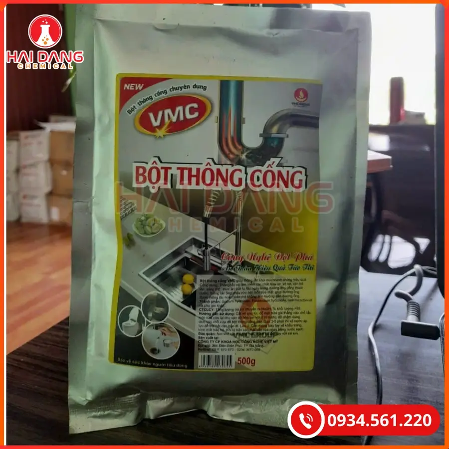Bột Thông Cống VMC Việt Nam Thông Tắc Đường Ống | Giá Tốt Tại Kho Hải Phòng