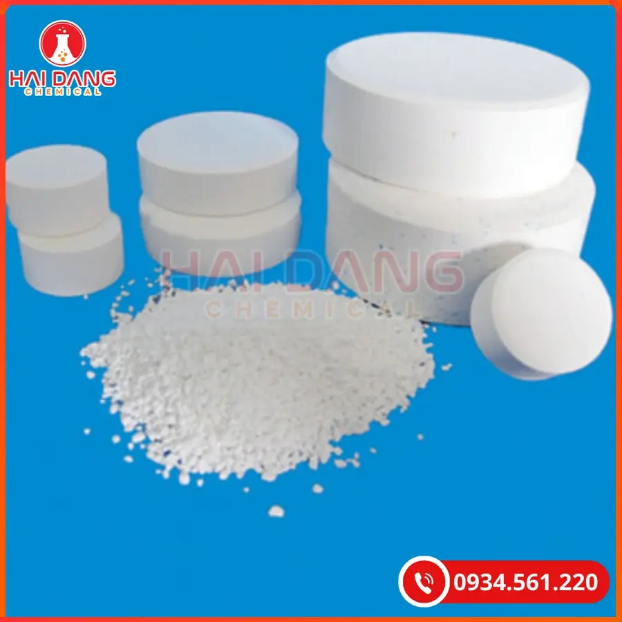 TCCA Viên 200G Trung Quốc Khử Trùng Nước Hiệu Quả Cao | Giá Tốt Tại Kho Hải Phòng