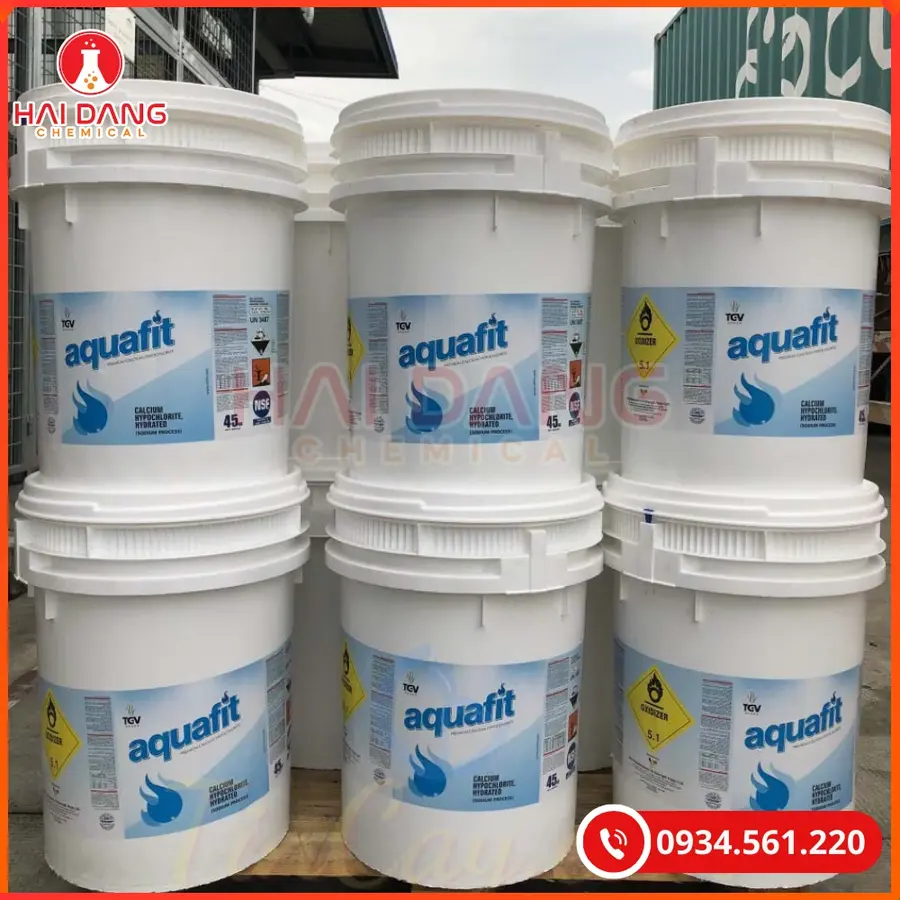 Clorin Aquafit Ấn Độ Khử Trùng Hồ Bơi | Giá Tốt Tại Kho Hải Phòng