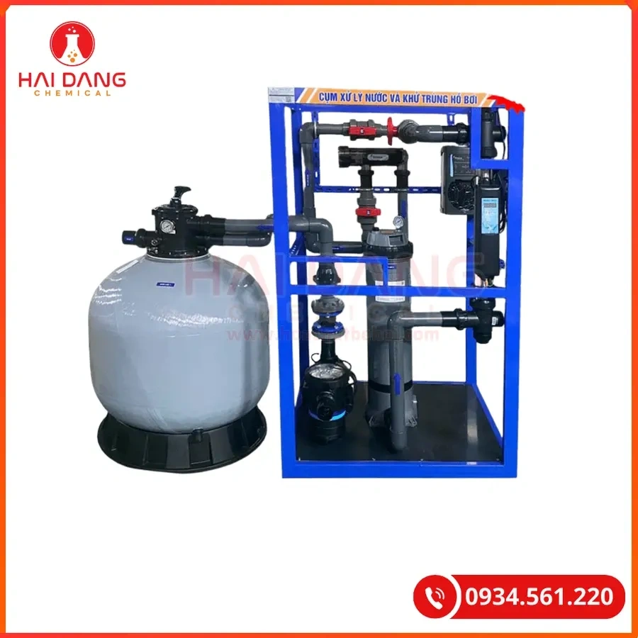 Hệ Thống Xử Lý Nước Và Khử Trùng Bể Bơi CXL-19 60-80M3 | Giá Tốt Tại Kho Hải Phòng