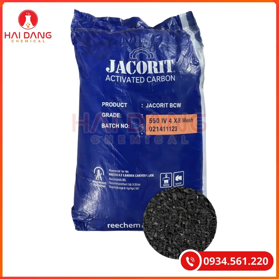Than Hoạt Tính Jacorit Ấn Độ Lọc Nước Công Nghiệp | Giá Tốt Tại Kho Hải Phòng
