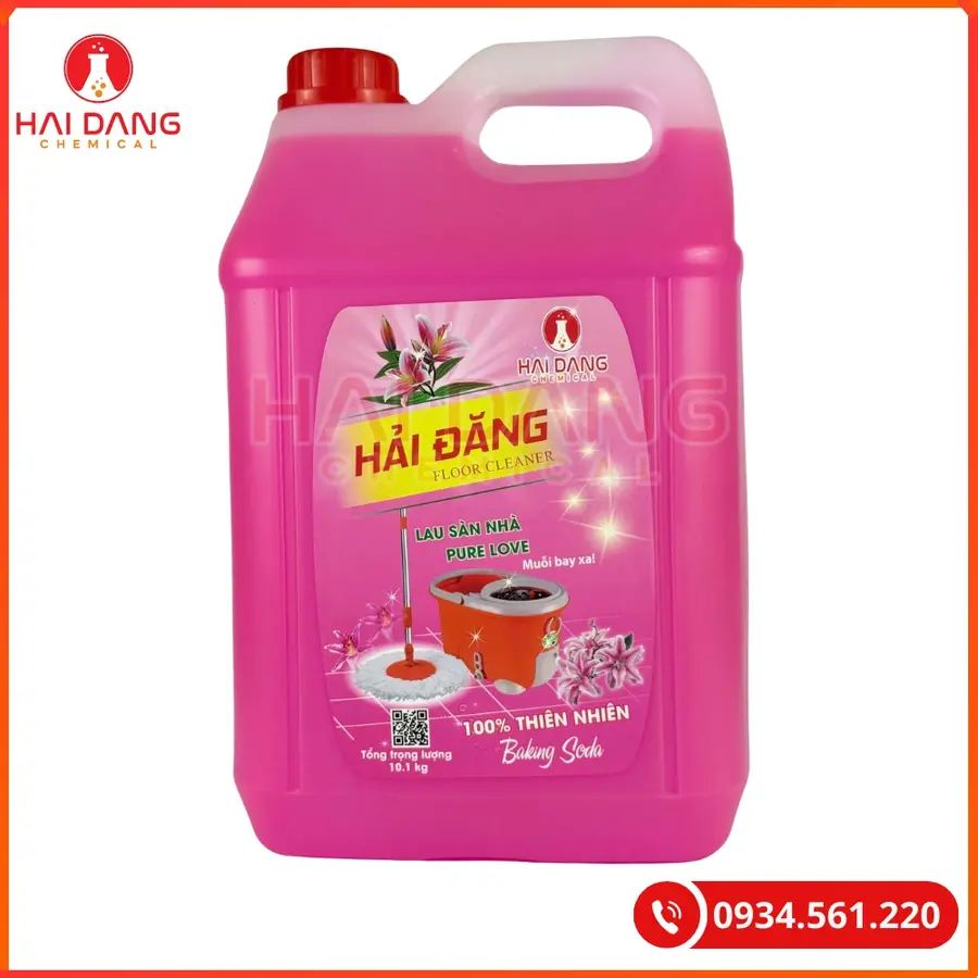 Nước Lau Sàn Hải Đăng Hương Pure Love Việt Nam Làm Sạch Sàn Nhà | Giá Tốt Tại Kho Hải Phòng