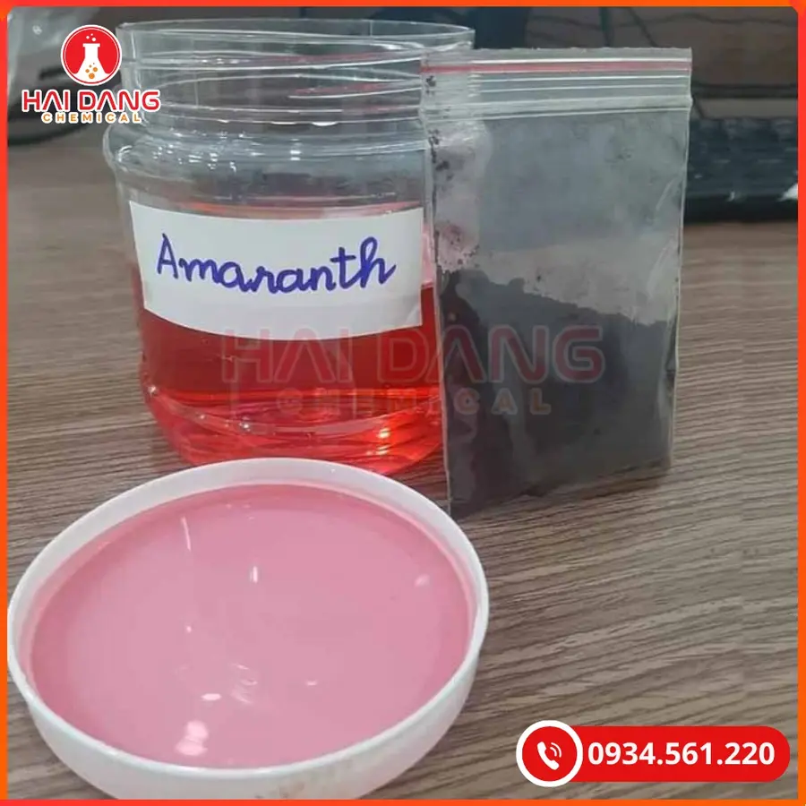 Amaranth Ấn Độ Tạo Màu Đỏ Thực Phẩm | Giá Tốt Tại Kho Hải Phòng