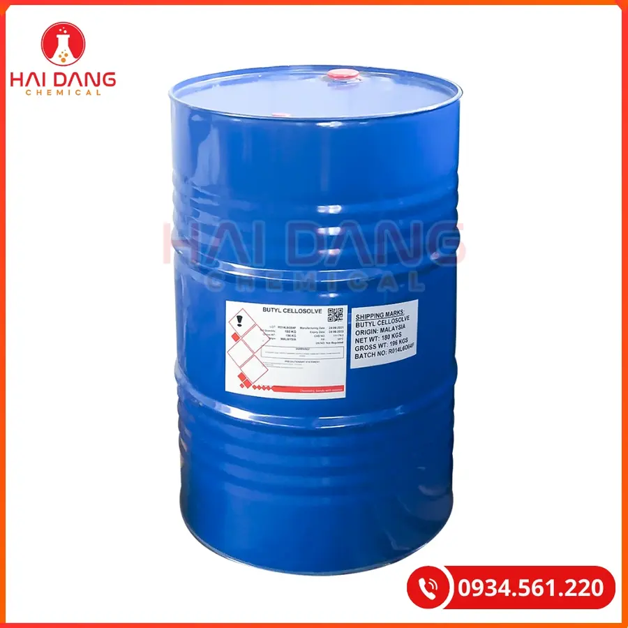 Butyl Cellosolve BCS Malaysia Dung Môi Công Nghiệp Đa Năng | Giá Tốt Tại Kho Hải Phòng