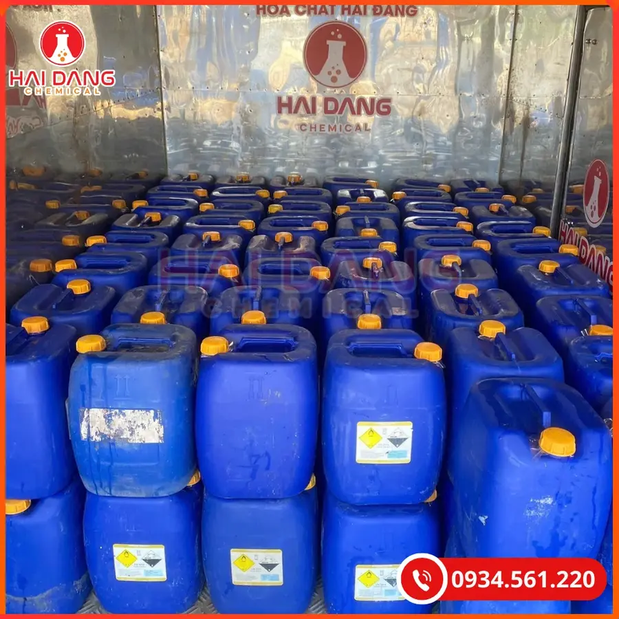 Axit Clohydric HCL 35% Việt Nam Điều Chỉnh pH Thủy Sản | Giá Tốt Tại Kho Hải Phòng