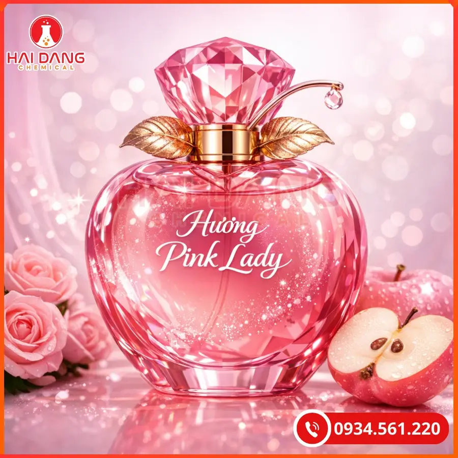 Hương Pink Lady Nguyên Liệu Sản Xuất Chất Tẩy Rửa | Giá Tốt Sẵn Kho Hải Phòng