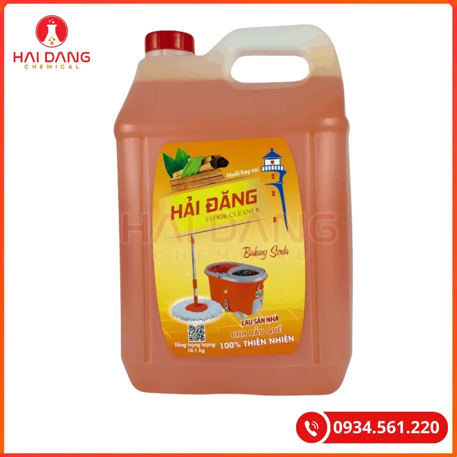 Nước Lau Sàn Hải Đăng Hương Quế Việt Nam Làm Sạch Sàn Nhà | Giá Tốt Tại Kho Hải Phòng