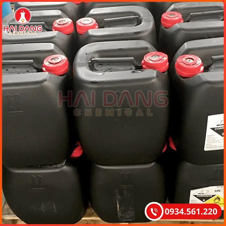 Axit Nitric HNO3 Hàn Quốc Chất Lượng Cao | Giá Tốt Tại Kho Hải Phòng