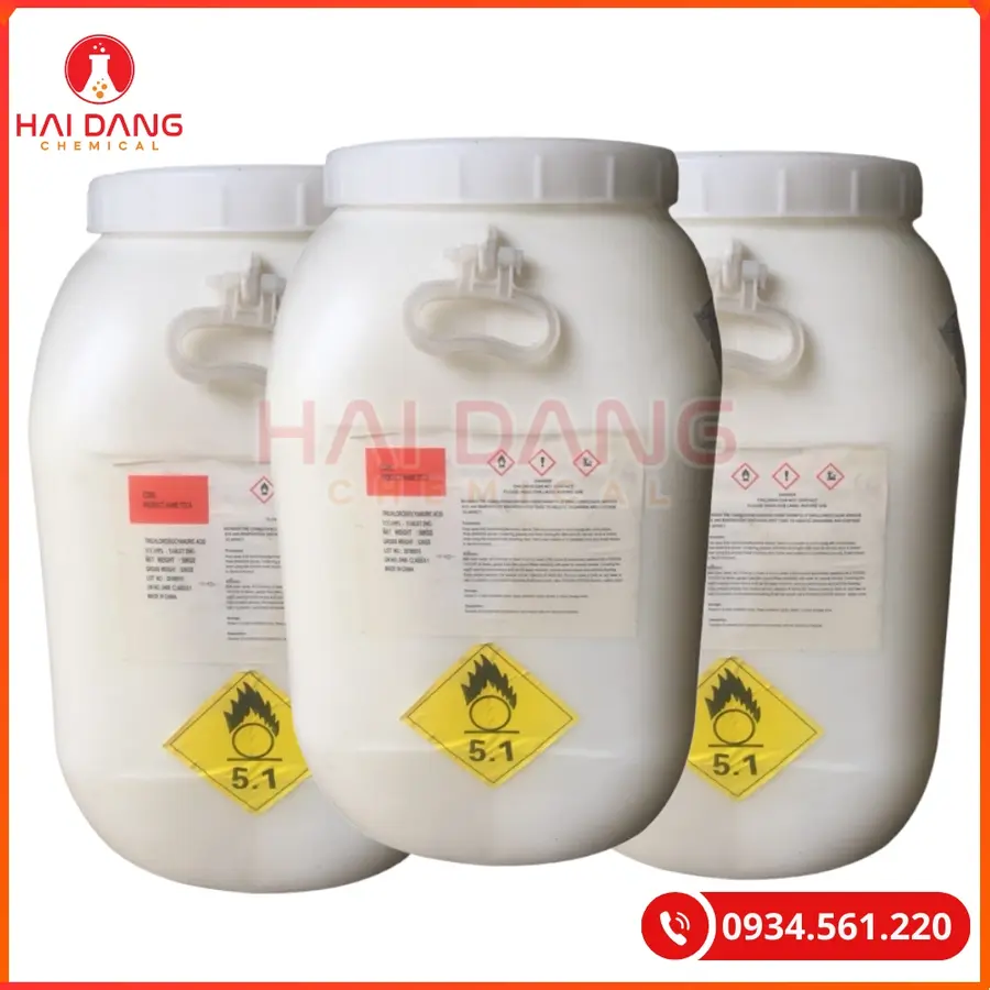 TCCA Viên 200G Trung Quốc Khử Trùng Nước Hiệu Quả Cao | Giá Tốt Tại Kho Hải Phòng