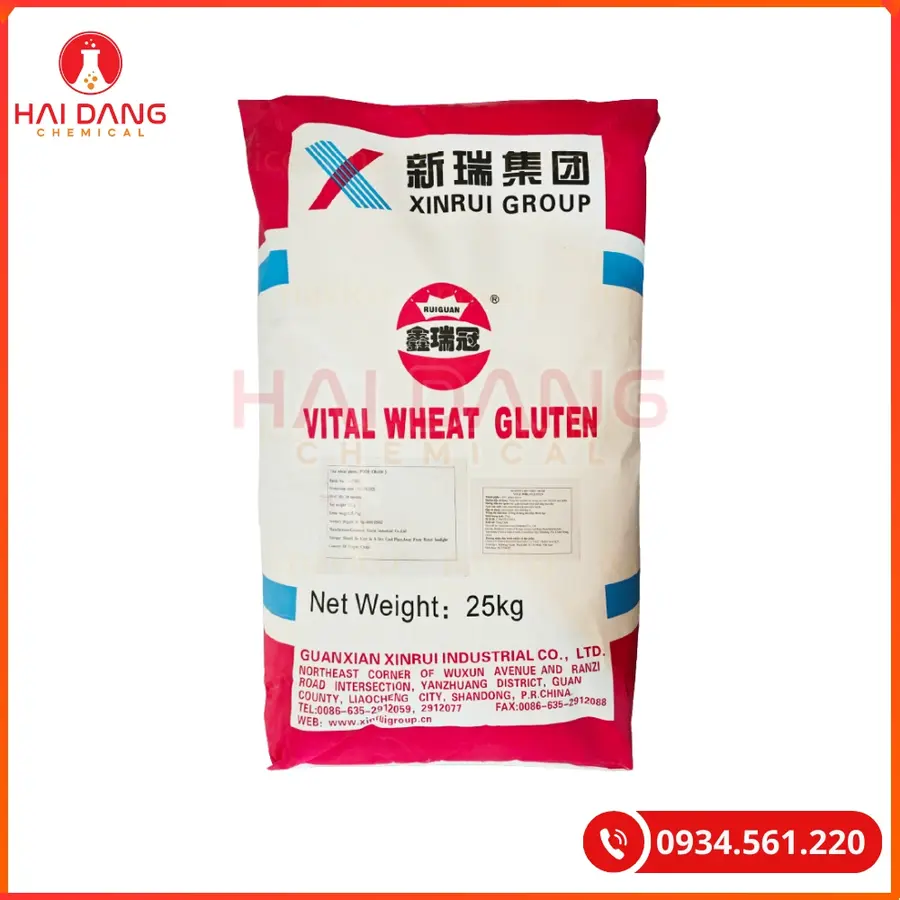 Vital Wheat Gluten Trung Quốc Tăng Độ Dai Bột Mì | Giá Tốt Tại Kho Hải Phòng