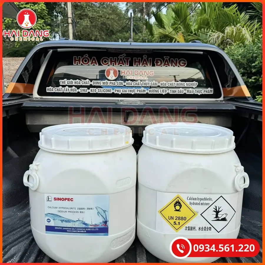 Clorin Thùng 45kg Trung Quốc Khử Trùng Nước Hiệu Quả Cao | Giá Tốt Tại Kho Hải Phòng