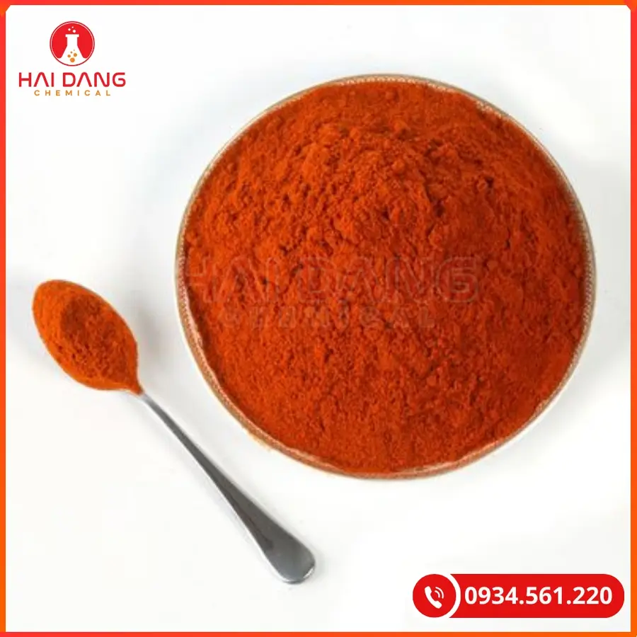 Paprika Oleoresine Ấn Độ Tạo Màu Đỏ Cam Tự Nhiên | Giá Tốt Tại Kho Hải Phòng