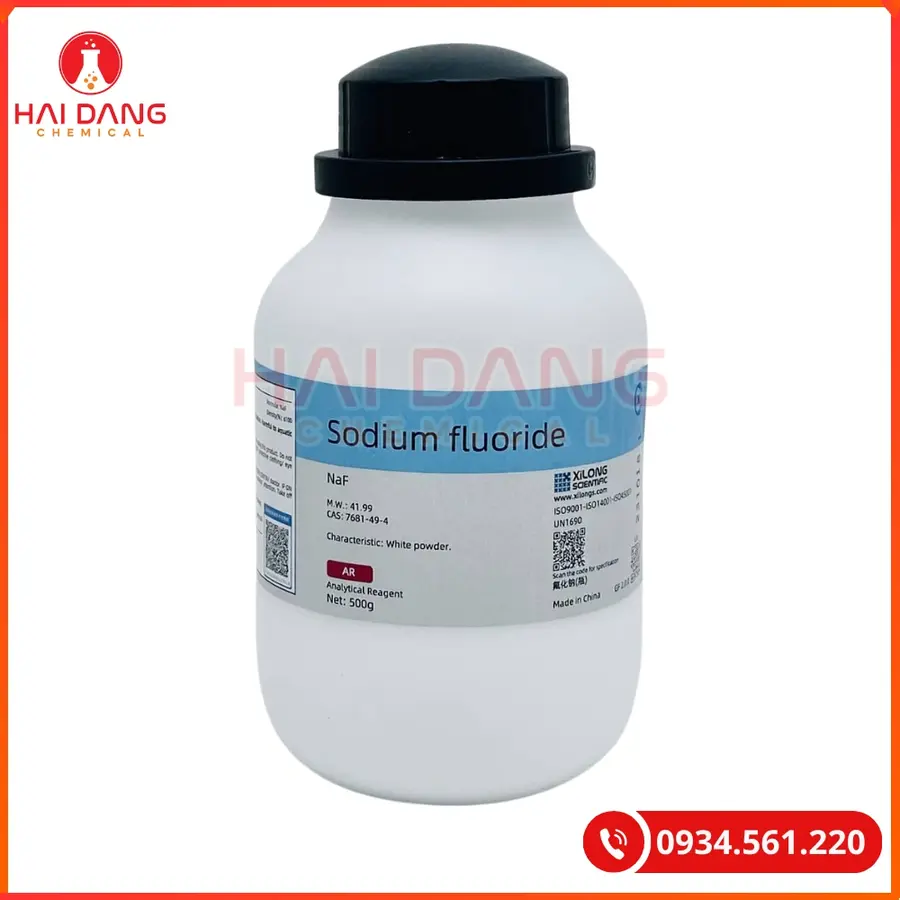 Sodium Fluoride Xilong Trung Quốc Hóa Chất Phân Tích | Giá Tốt Tại Kho Hải Phòng