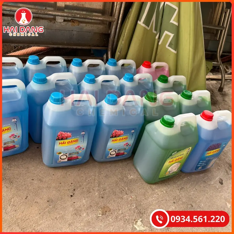 Nước Rửa Chén Hải Đăng Hương Sả Chanh Việt Nam Sạch Dầu Mỡ | Giá Tốt Tại Kho Hải Phòng