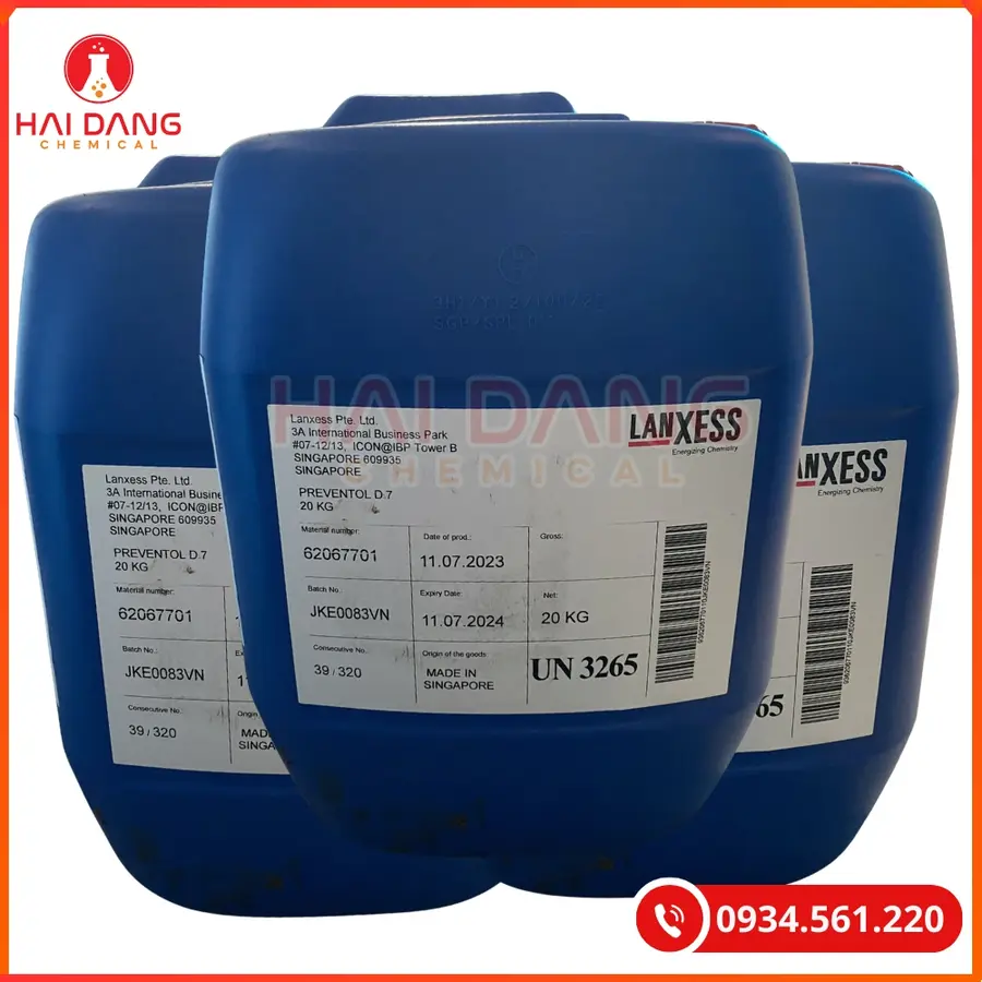 Chất Bảo Quản D7 Singapore Bảo Quản Chất Tẩy Rửa | Giá Tốt Sẵn Kho Hải Phòng