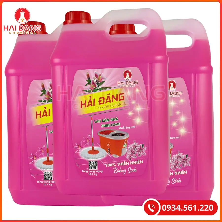 Nước Lau Sàn Hải Đăng Hương Pure Love Việt Nam Làm Sạch Sàn Nhà | Giá Tốt Tại Kho Hải Phòng