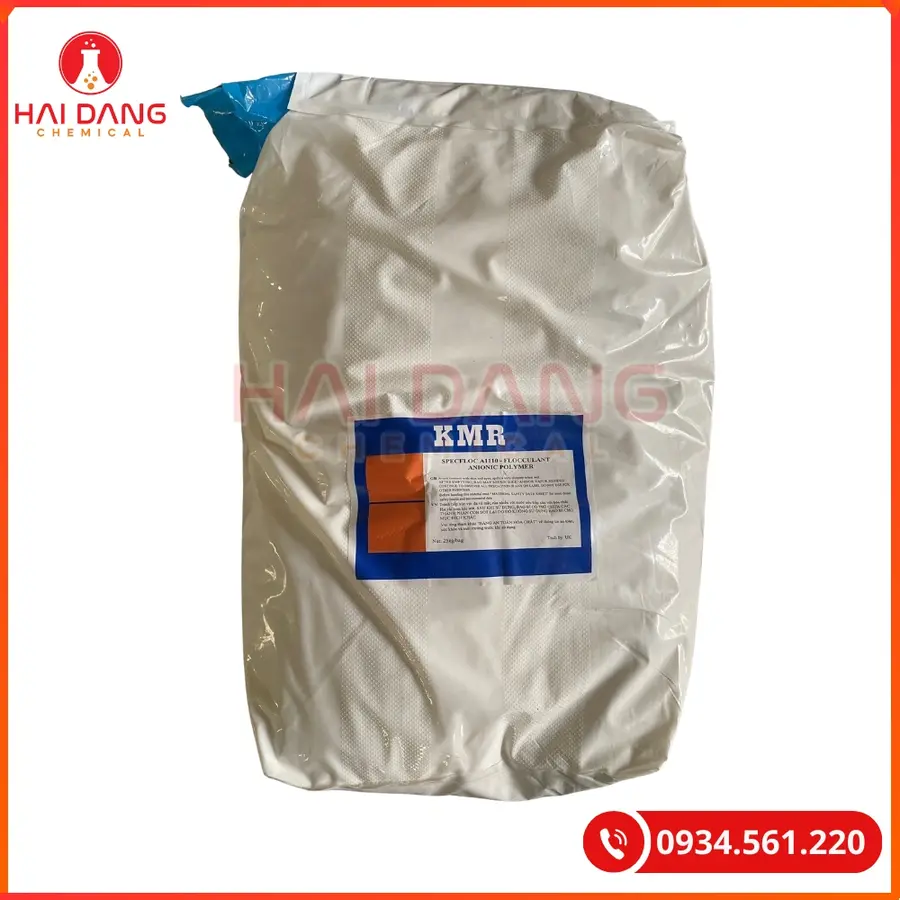 Polymer A1110 Tạo Bông Trợ Lắng Hiệu Quả Cao | Giá Tốt Tại Kho Hải Phòng