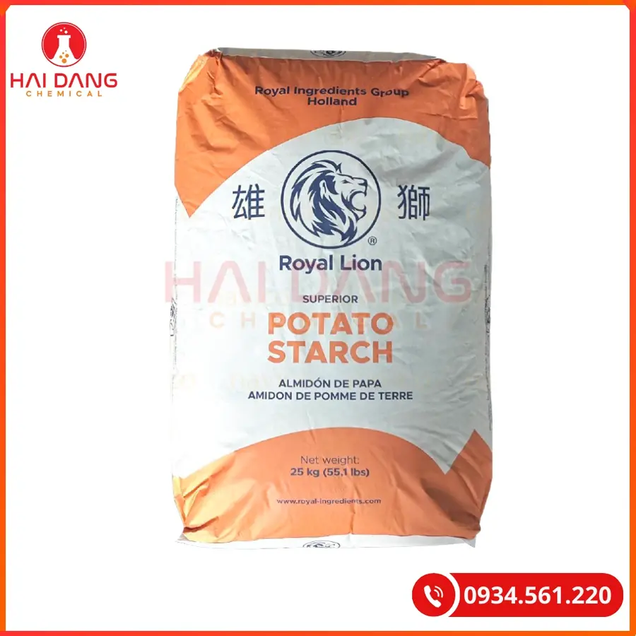 Tinh Bột Khoai Tây Ba Lan Tạo Độ Sánh Thực Phẩm | Giá Tốt Tại Kho Hải Phòng