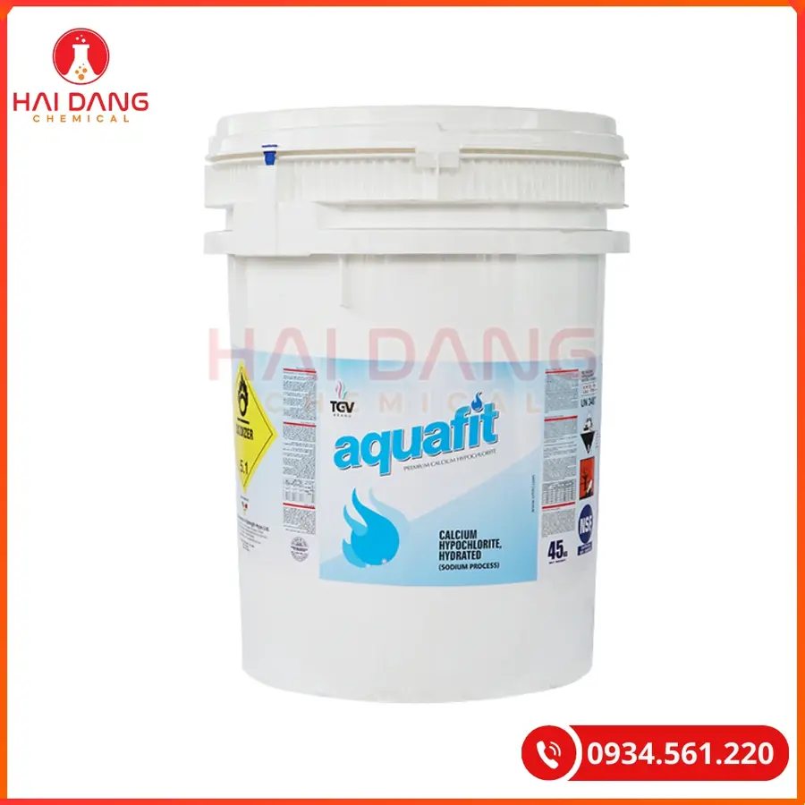 Clorin Ấn Độ Aquafit Khử Trùng Nước Hiệu Quả | Giá Tốt Tại Kho Hải Phòng