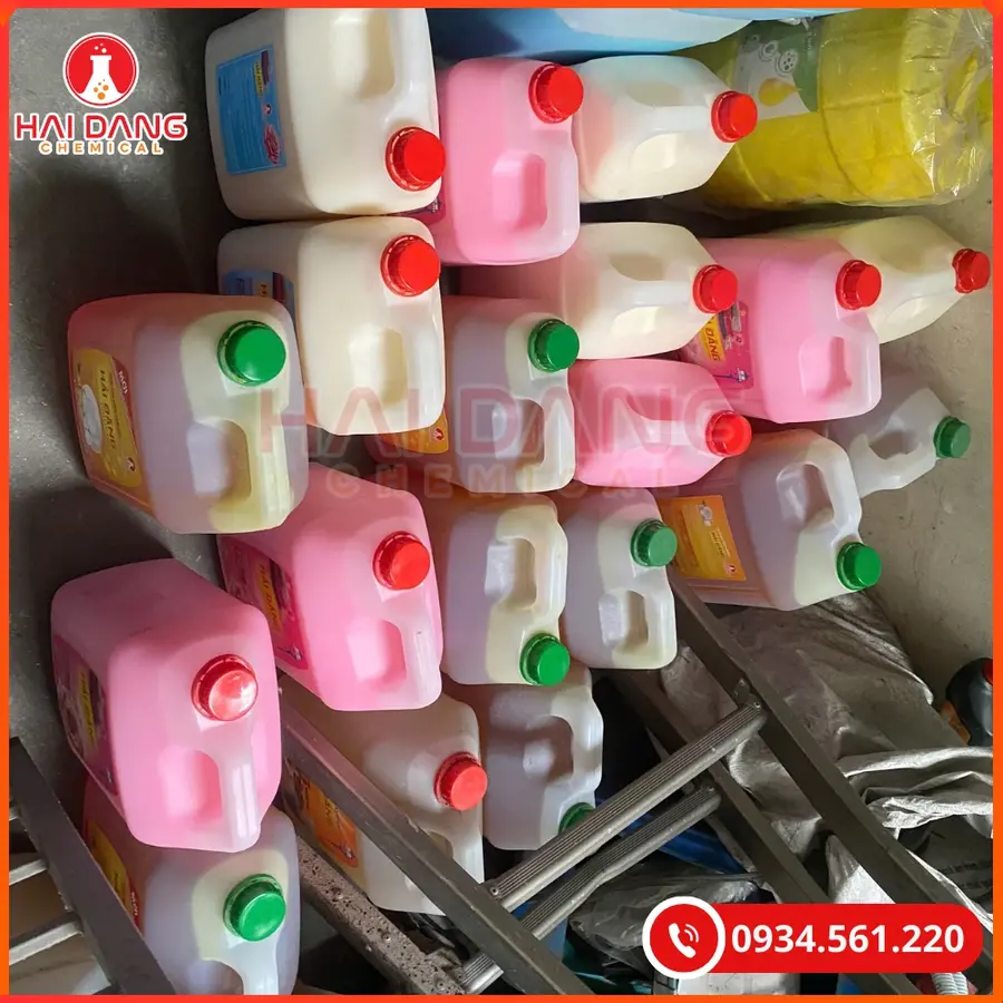 Nước Rửa Chén Hải Đăng Hương Gừng Chanh Việt Nam Sạch Dầu Mỡ | Giá Tốt Tại Kho Hải Phòng