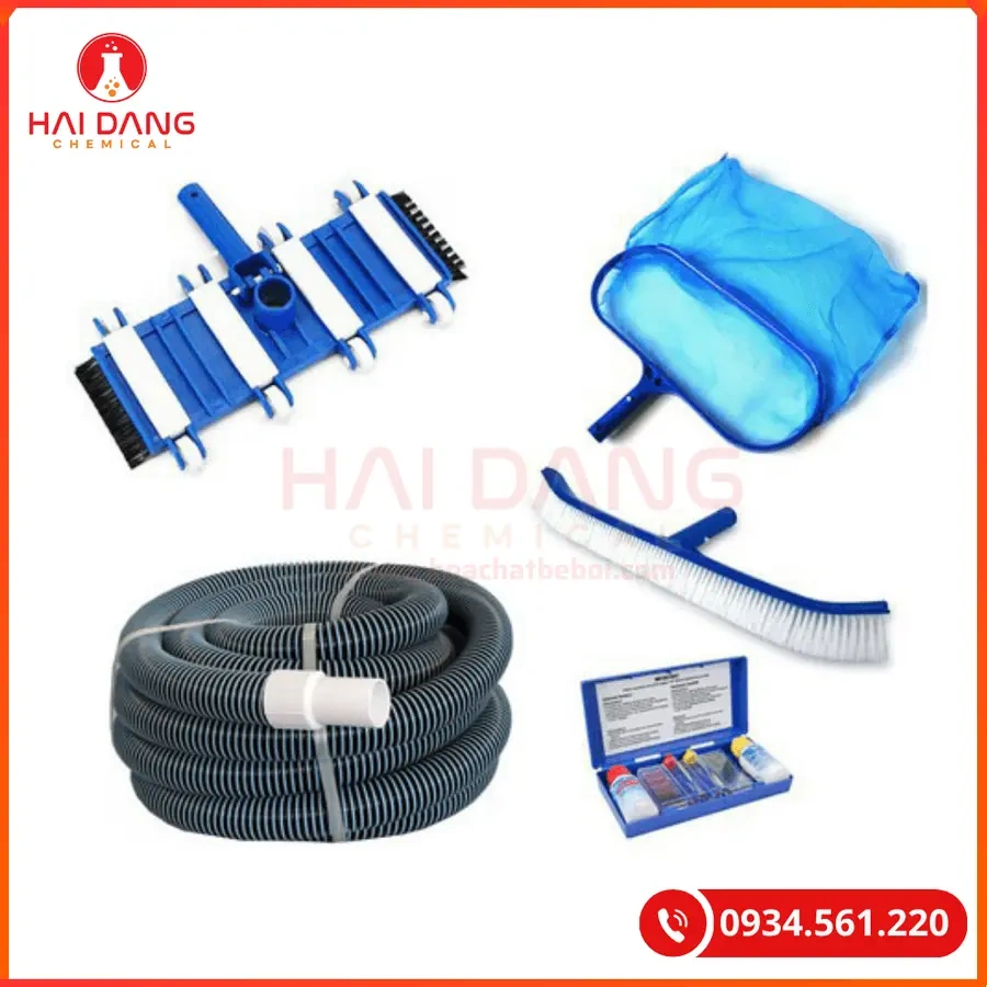 Bộ Vệ Sinh Bể Bơi 6 Món Cao Cấp Waterco Đầy Đủ Dụng Cụ | Giá Tốt Tại Kho Hải Phòng