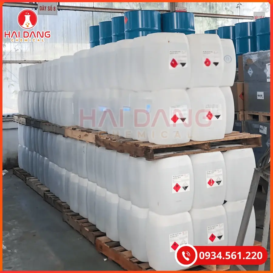 Acetic Acid CH3COOH Hàn Quốc Chất Lượng Cao | Giá Tốt Tại Kho Hải Phòng